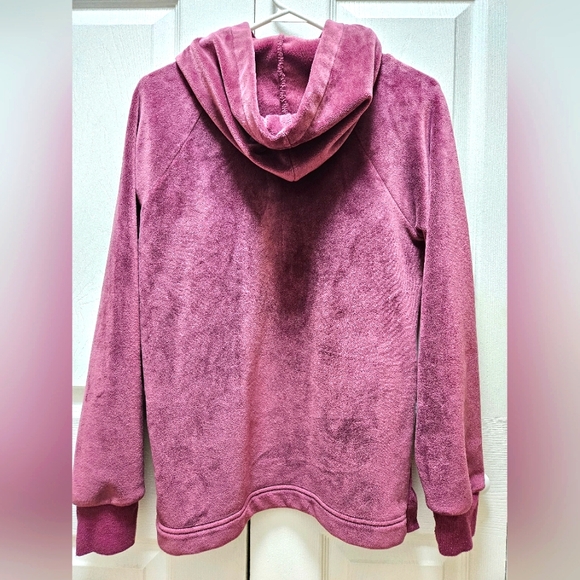 Members Mark Pullover Hoodie Cozy Plush Relaxed Fit Rib Trim Side Split Hem XS - Picture 4 of 6